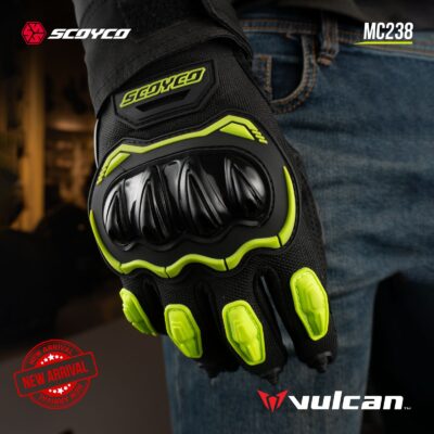 Scoyco MC238 Riding Gloves (Neon)