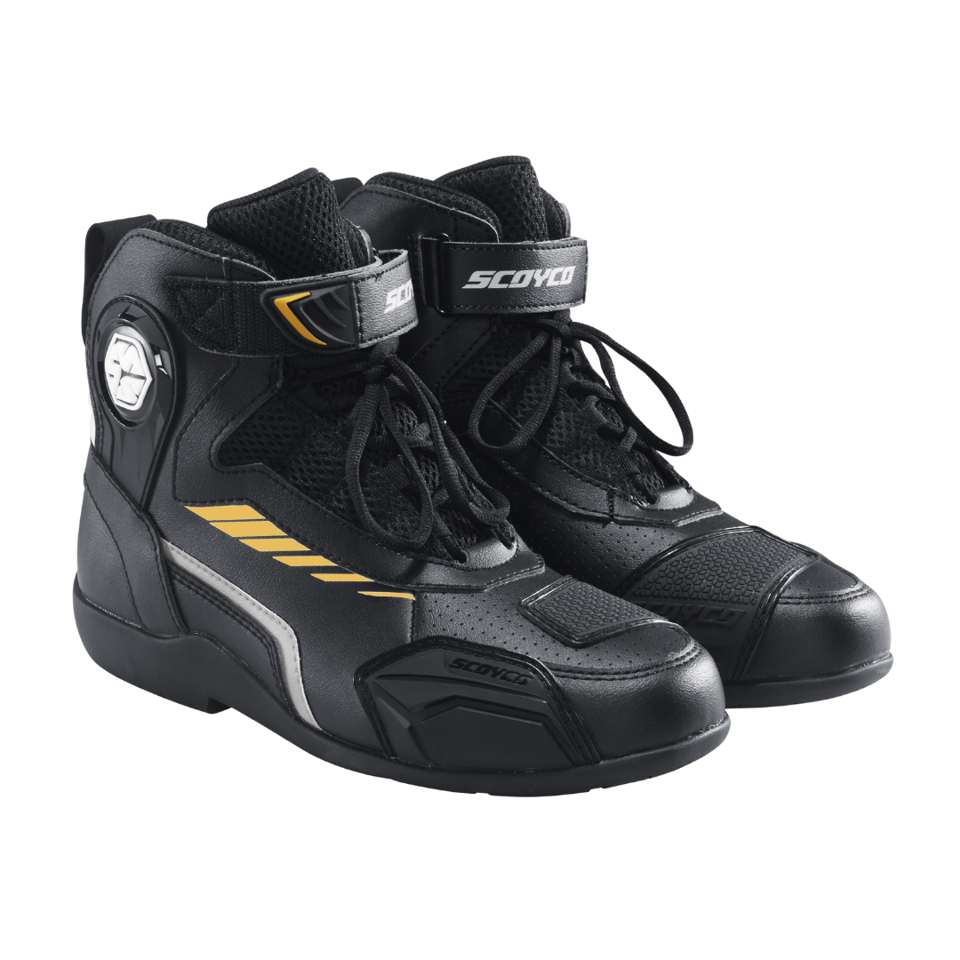 Scoyco MT-015-2 - Riding Boots - Black Gold
