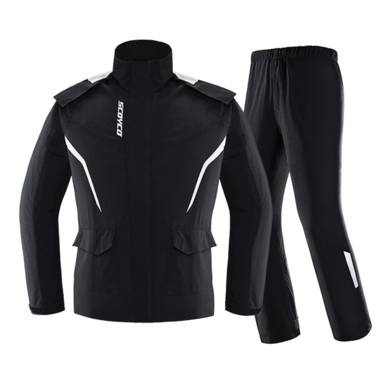 Scoyco RC10-2 - Raincoat Set - Black