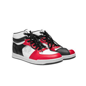 Scoyco MT100 - Riding Shoes - White Red
